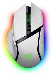 Миша Razer Basilisk V3 Pro 35K, RGB, USB-A/WL/BT, білий (RZ01-05240200-R3G1) 373987 фото