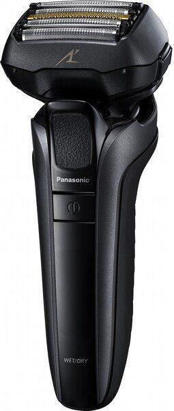 Бритва електр. Panasonic сіткова, 14000 об/хв, бритв.головок-5, Li-Ion, сух.+волог., тример, чорний (ES-LV6U-K820) 369084 фото