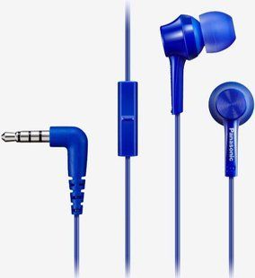 Навушники Panasonic RP-TCM115GC-A Blue 124727 фото
