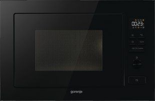 Мікрохвильова піч Gorenje вбудовувана, 25л, електр. управл., 900Вт, гриль, дисплей, чорний (BM251M2BG) 382509 фото
