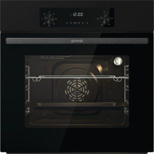 Духова шафа Gorenje електрична, 61л, A+, дисплей, конвекція, чорний (BO6635E01B) 384518 фото