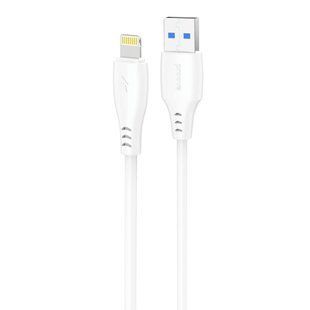 Кабель Proove Simple Silicone USB to Lightning 2.4A (1m) white (CCSS12001102) 388094 фото