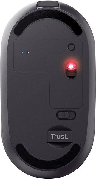 Миша Trust Puck Rechargeable, Ultra-Thin, BT/WL, Silent, чорний (24059_TRUST) 363713 фото