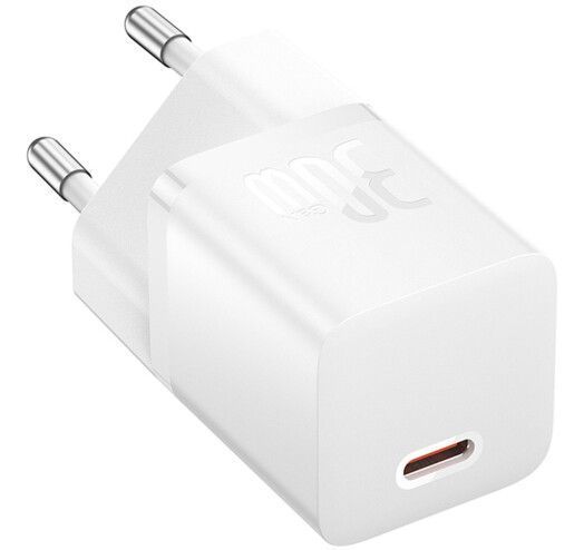 Зарядний Пристрій Baseus GaN5 Fast Charger 1C 30W CCGN070502 White 272536 фото