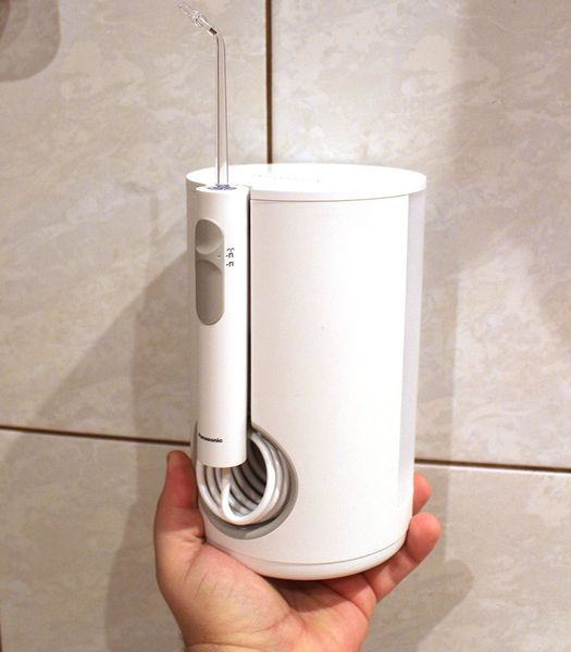 Іригатор Panasonic стаціонарний, чаша 600 мл, від мережі , білий (EW1611W520) 368979 фото