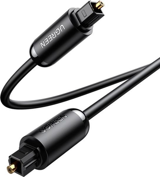 Кабель UGREEN AV122 Toslink Optical Audio Cable 1.5m Black (70891) 278810 фото
