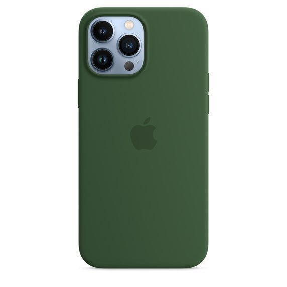 Чохол-накладка iPhone 13 Pro Max Apple Silicone Case MagSafe Clover 251089 фото