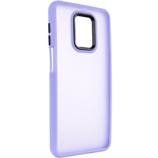 Чохол TPU+PC Lyon Frosted для Xiaomi Redmi Note 9s / Note 9 Pro / Note 9 Pro Max Purple 273519 фото