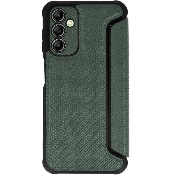 Шкіряний чохол книжка GETMAN Razor (PU) для Samsung Galaxy A35 Green 346355 фото