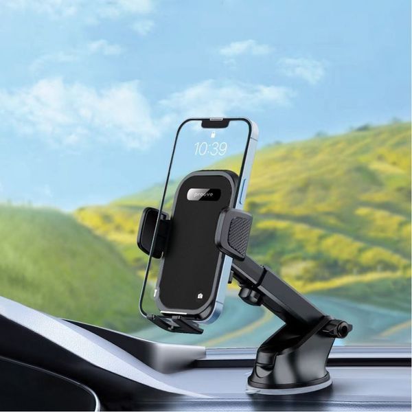 Автомобільний тримач Proove Longway Plaid Suction Type Car Mount (CHLP00000001) Black 287076 фото