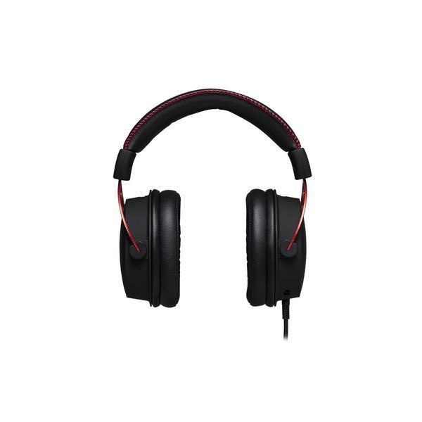 Гарнітура ігрова HyperX Cloud Alpha, mini-jack/dual 3.5мм, 1.2м/2м чорно-червоний (4P5L1AM) 366930 фото