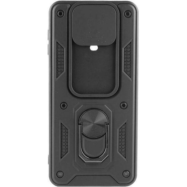 Чохол Ummi Camshield Serge Ring для Xiaomi Redmi Note 9s / Note 9 Pro / 9 Pro Max Чорний 390790 фото