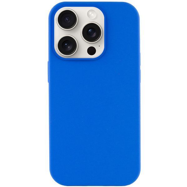 Чохол Silicone Case Full Protective (AA) NO LOGO для Apple iPhone 14 Pro Max (6.7") Синій / Capri Blue 321276 фото