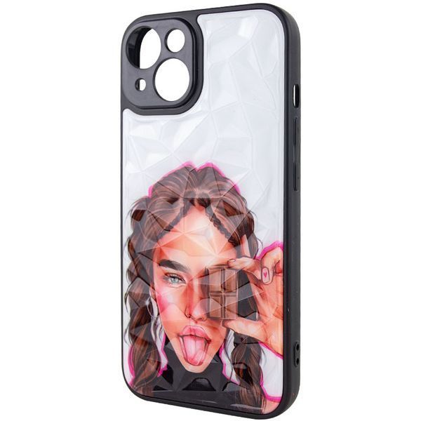 TPU+PC чохол Prisma Ladies для Apple iPhone 14 (6.1") Chocolate 262537 фото