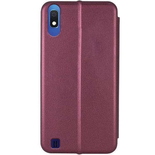 Шкіряний чохол (книжка) Classy для Samsung Galaxy A10 (A105F) Бордовий 285311 фото
