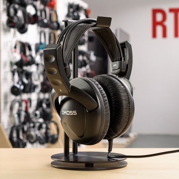 Навушники Over-Ear Koss UR20 DJ Style, 3.5 mini-jack, 2.4м, Сірий (194697.101) 361943 фото
