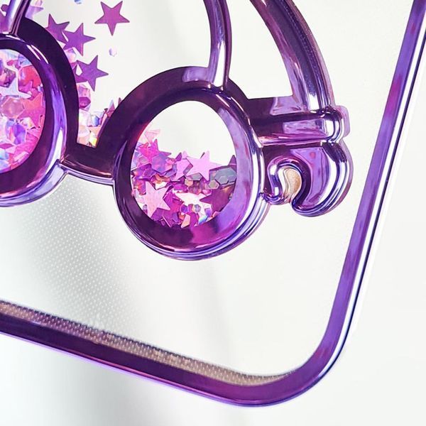 Чохол Shining Bear Case iPhone 14 purple 336409 фото