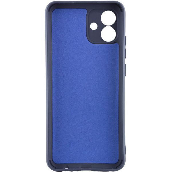 Чохол TPU GETMAN Liquid Silk Full Camera для Samsung Galaxy A05 Синій / Midnight Blue 340591 фото