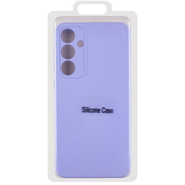 Чохол Silicone Cover Lakshmi Full Camera (A) для Samsung Galaxy S24 Бузковий / Dasheen 283916 фото