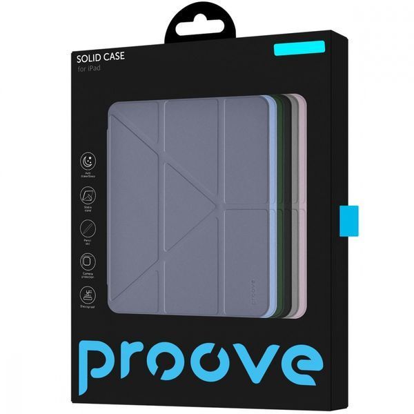 Чохол Proove Solid Case iPad 10th-gen 10.9" 2022/11th-gen 11" 2025 black (PCSCID101902) 380638 фото