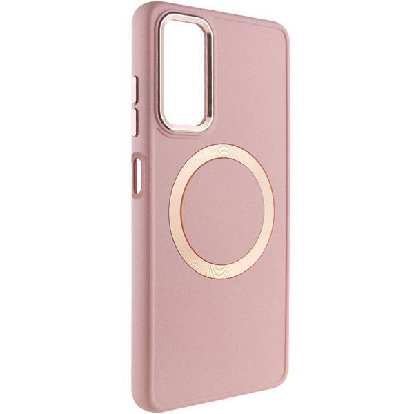TPU чохол Bonbon Metal Style with MagSafe для Samsung Galaxy A25 5G Рожевий / Light Pink 316874 фото