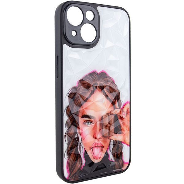 TPU+PC чохол Prisma Ladies для Apple iPhone 14 (6.1") Chocolate 262537 фото