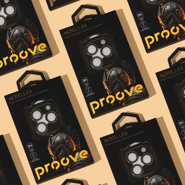 Захист камери Proove Achilles iPhone 13 Pro/13 Pro Max (CPPAIP13PM13) (gold) 253895 фото