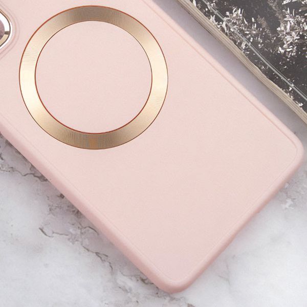 TPU чохол Bonbon Metal Style with MagSafe для Samsung Galaxy A25 5G Рожевий / Light Pink 316874 фото