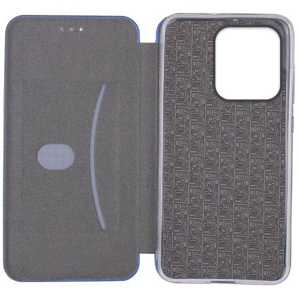 Шкіряний чохол-книжка Classy для Motorola Moto G15 4G Синій 377808 фото