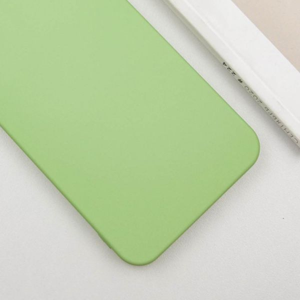 Чохол TPU GETMAN Liquid Silk Full Camera для Samsung Galaxy S23 Зелений / Pistachio 345522 фото