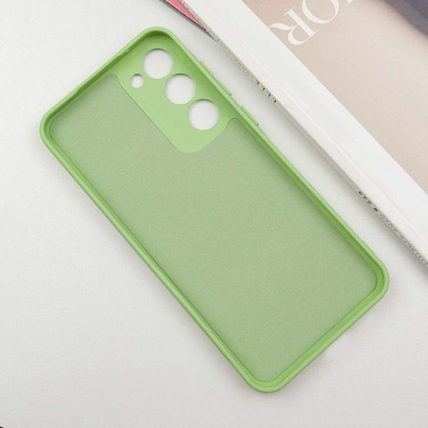 Чохол TPU GETMAN Liquid Silk Full Camera для Samsung Galaxy S23 Зелений / Pistachio 345522 фото