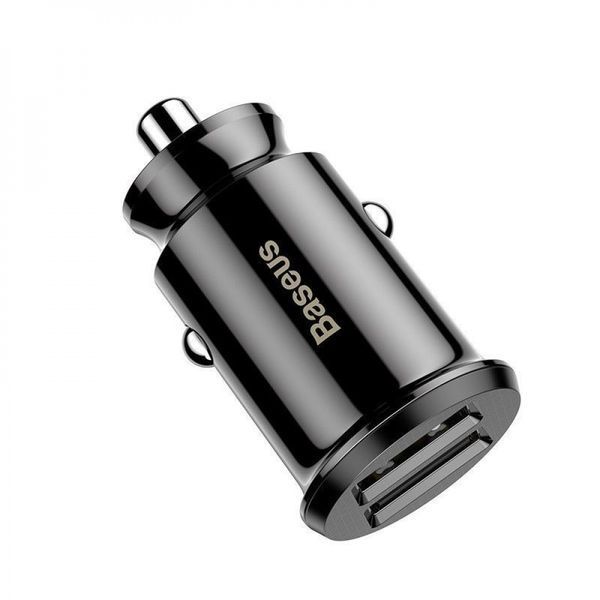 АЗП Baseus Grain Metal 3.1A/2USB (CCALL-ML02) White 268319 фото