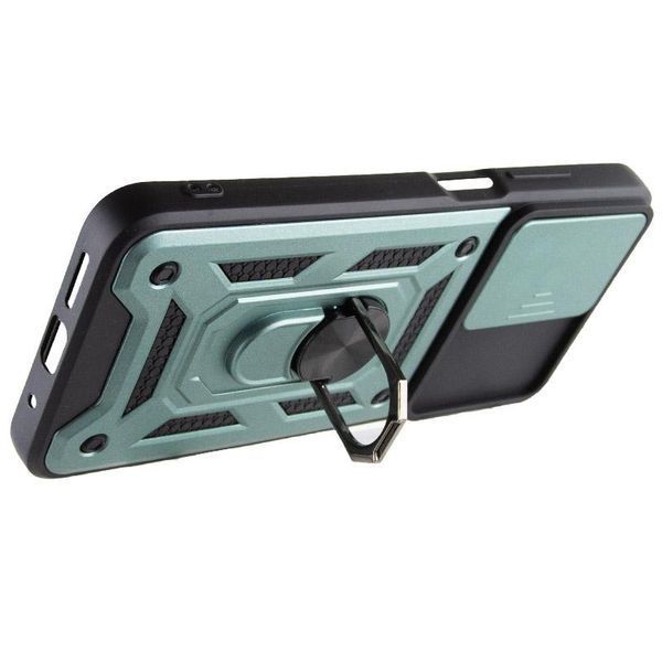 Чохол Ummi Camshield Serge Ring для Xiaomi Redmi 10 Зелений 396204 фото
