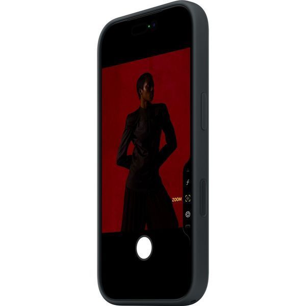 Чохол-накладка iPhone 17 Pro Apple Silicone Case with Button Animation & MagSafe Black 401306 фото