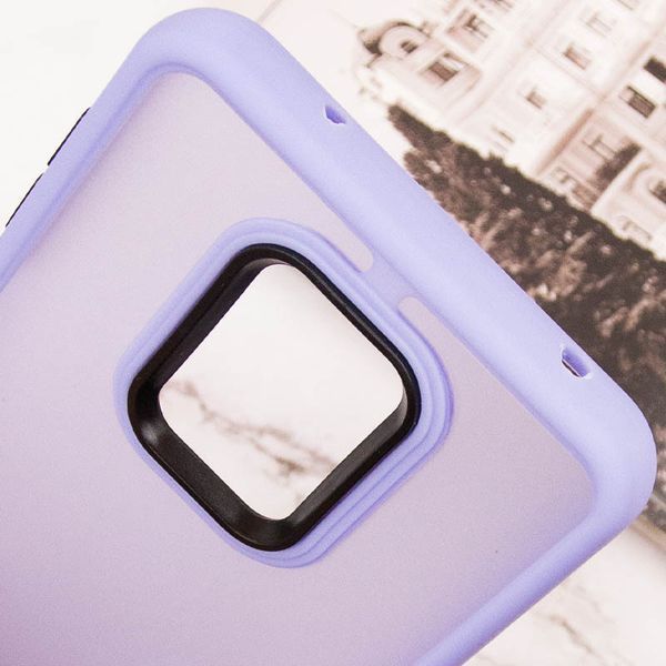 Чохол TPU+PC Lyon Frosted для Xiaomi Redmi Note 9s / Note 9 Pro / Note 9 Pro Max Purple 273519 фото