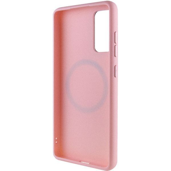 TPU чохол Bonbon Metal Style with MagSafe для Samsung Galaxy A25 5G Рожевий / Light Pink 316874 фото