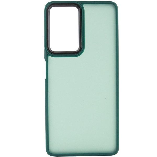 Чохол TPU+PC Lyon Frosted для Xiaomi Redmi 15 (EU) Green 401835 фото