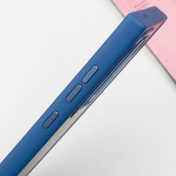 TPU чохол Bonbon Metal Style для Samsung Galaxy S24 Ultra Синій / Denim Blue 284978 фото