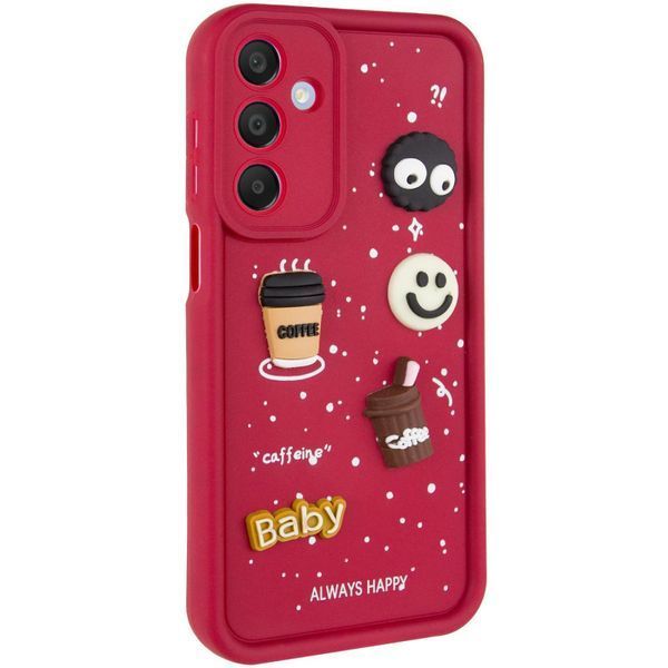 Чохол TPU Toys Case для Samsung Galaxy A25 5G Red / Always Happy 326404 фото