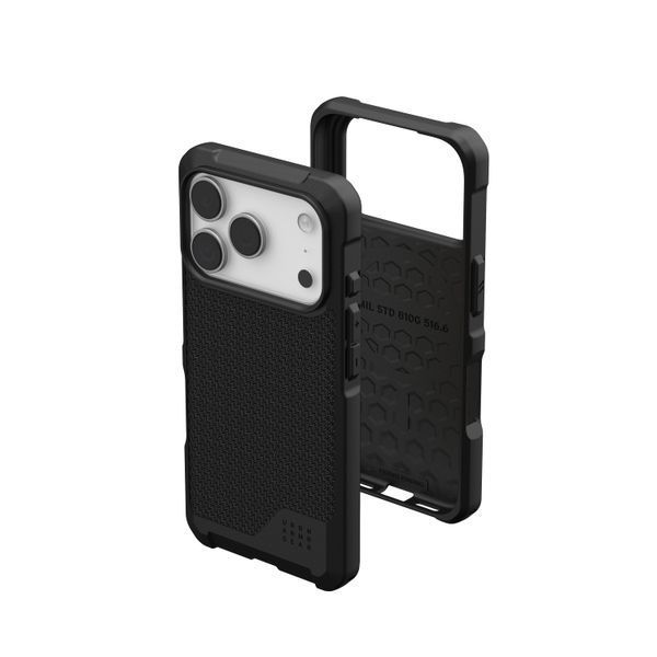 Чохол-накладка iPhone 17 Pro UAG Metropolis LT MagSafe, Kevlar Black (114517113940) 393868 фото