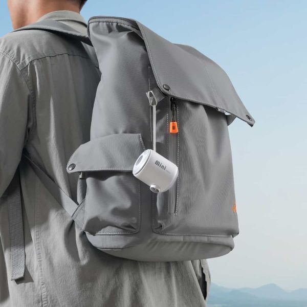 Автомобільний насос Baseus PocketGo Portable Air Pump (C11157700221-00) White 282403 фото