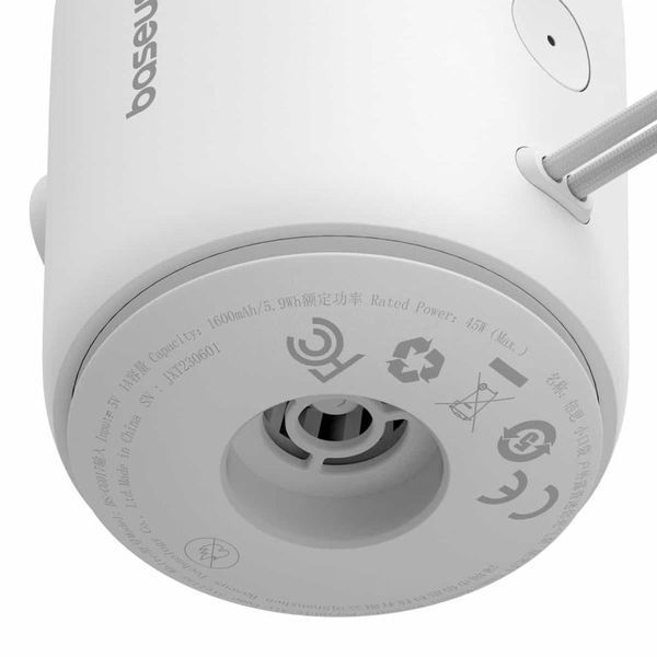 Автомобільний насос Baseus PocketGo Portable Air Pump (C11157700221-00) White 282403 фото