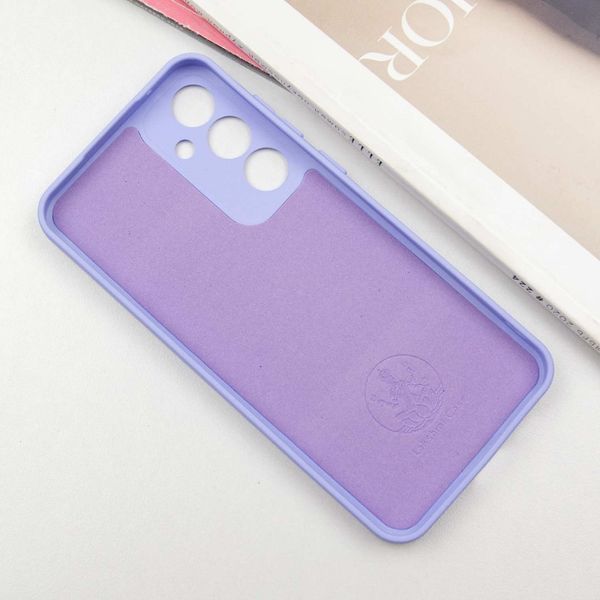 Чохол Silicone Cover Lakshmi Full Camera (A) для Samsung Galaxy S24 Бузковий / Dasheen 283916 фото