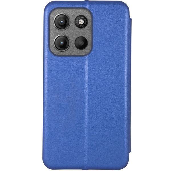Шкіряний чохол-книжка Classy для Motorola Moto G15 4G Синій 377808 фото