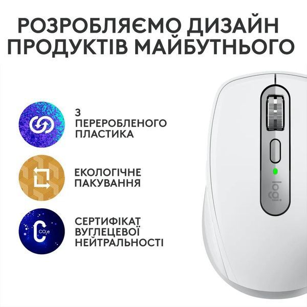 Миша бездротова Logitech MX Anywhere 3S Pale Grey (910-006959) 349588 фото