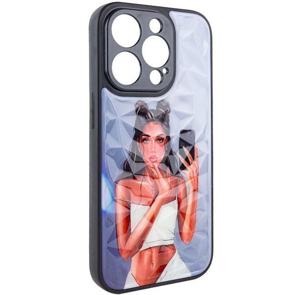 TPU+PC чохол Prisma Ladies для Apple iPhone 12 Pro Max (6.7") Black in White 264133 фото