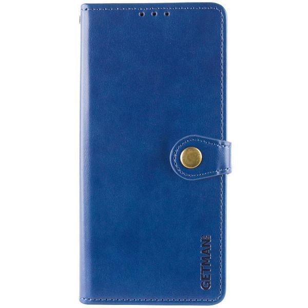 Шкіряний чохол книжка GETMAN Gallant (PU) для Samsung Galaxy S24 Синій 284400 фото
