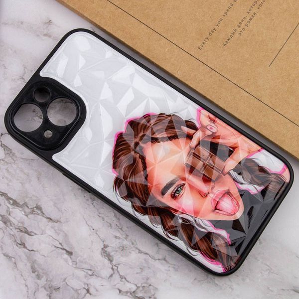 TPU+PC чохол Prisma Ladies для Apple iPhone 14 (6.1") Chocolate 262537 фото