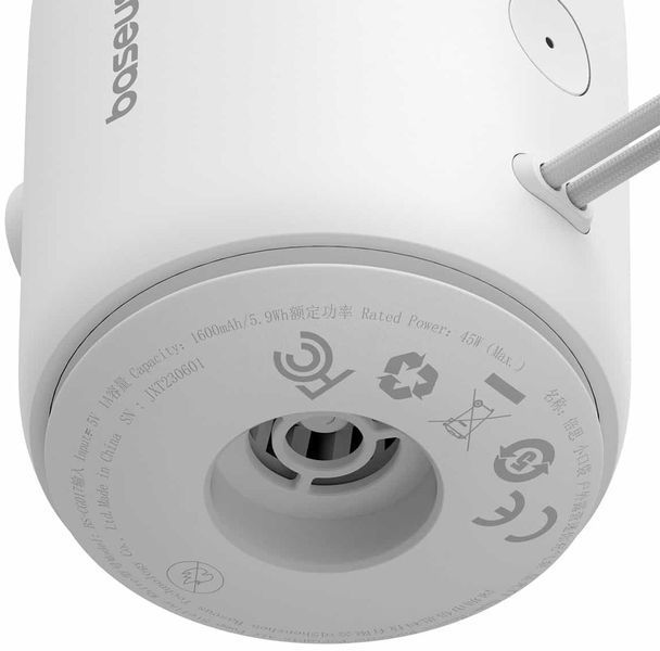 Автомобільний насос Baseus PocketGo Portable Air Pump (C11157700221-00) White 282403 фото