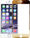 Захисне скло iPhone 6/6s mirror Gold (2в1) 64757 фото 1